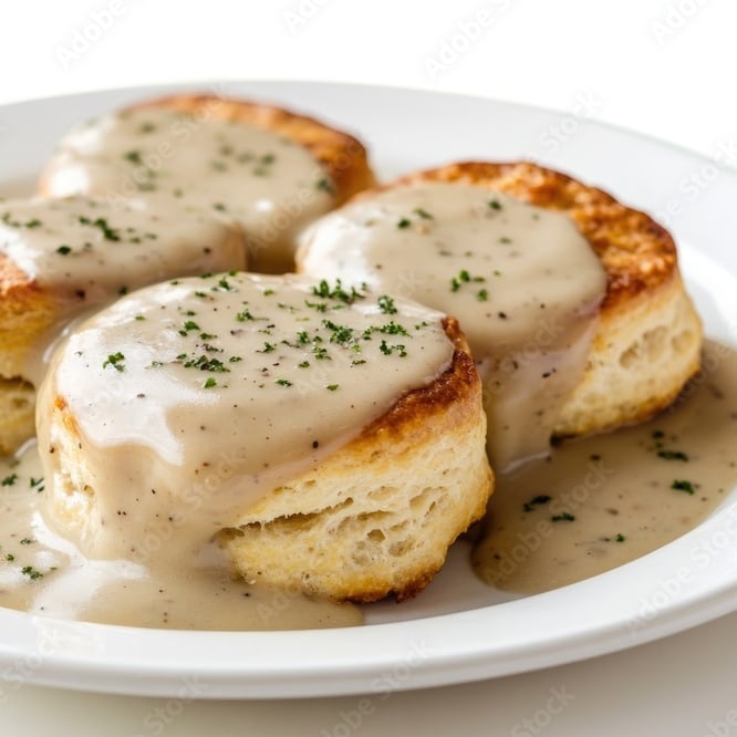 buscuits and gravy